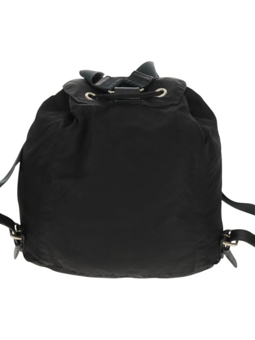 PRADA Backpack Nylon Black Silver - Picture 2 of 16